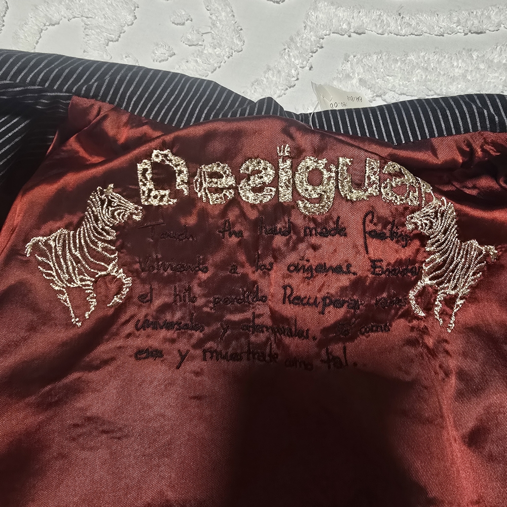 Desigual Multicolor Patchwork Blazer - image 4